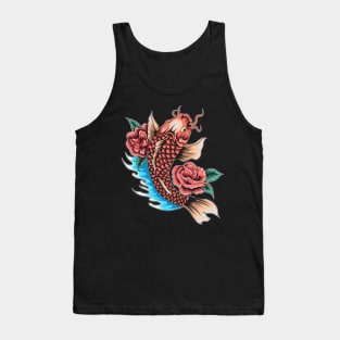 Koi Fish Japan Tank Top